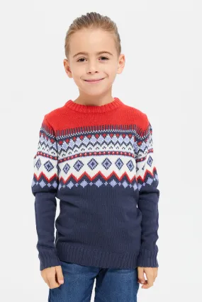Junior Boys Assorted Basic Pull Over Knitwear