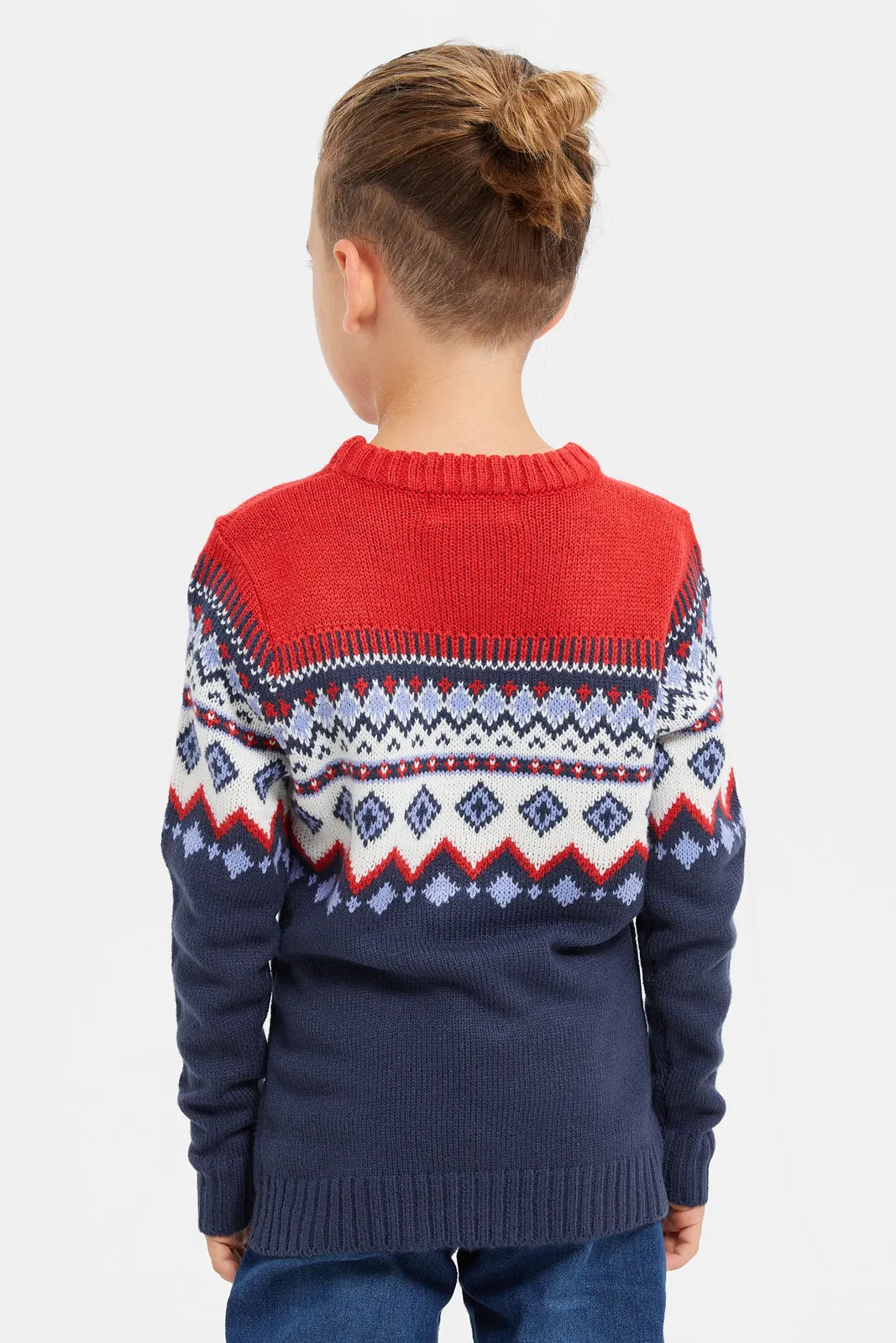 Junior Boys Assorted Basic Pull Over Knitwear