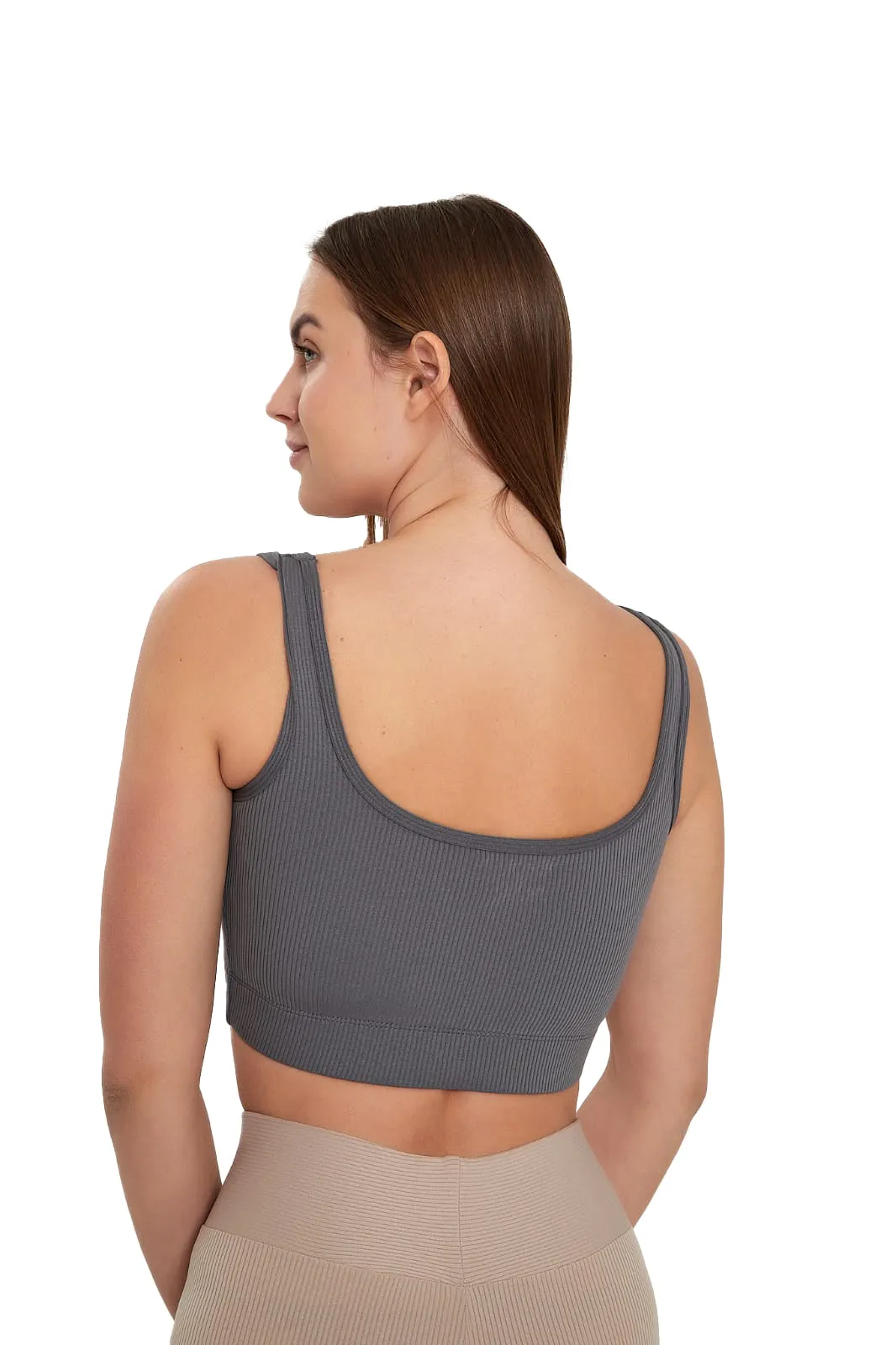 Juniors' and Women's Unlined Sports Bra - Ultra Soft, Seamless Bra Moisture-Wicking & Quick Drying Activewear
