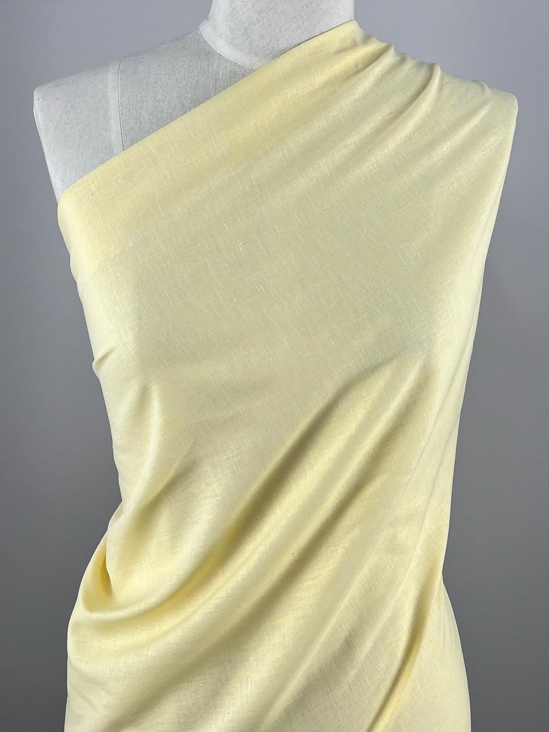Linen Voile - French Vanilla - 155cm