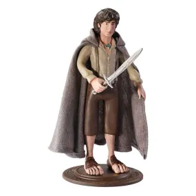 lord of the rings: frodo baggins bendyfig  figurines  television  figure