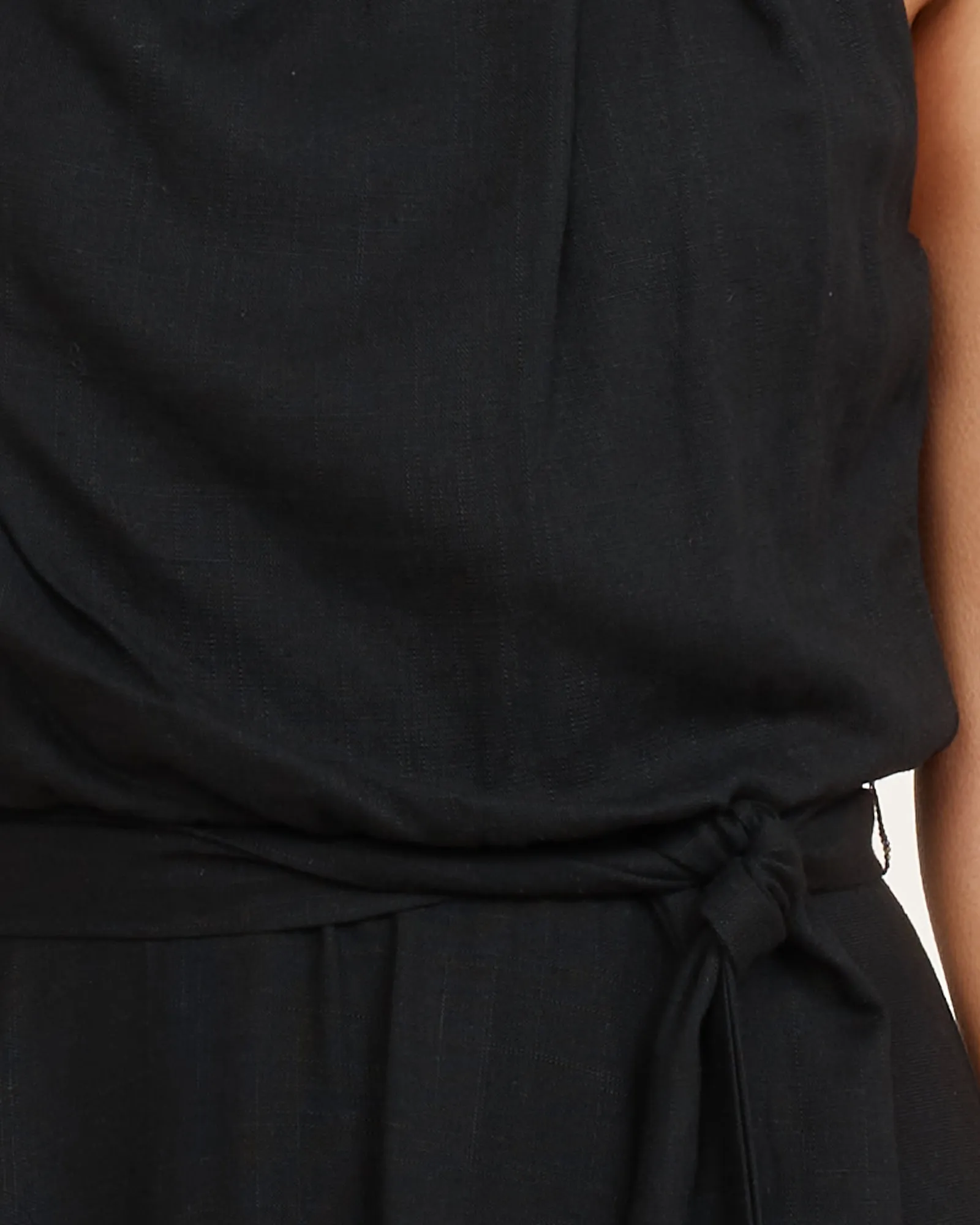 Luna High Neck Midi Dress