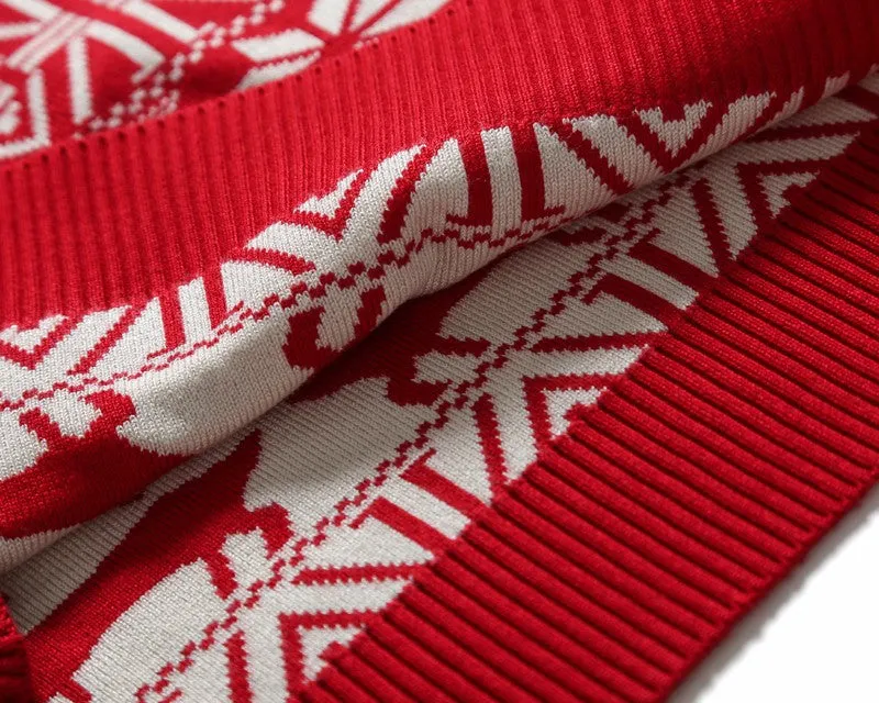 Men's O-Neck Winter Christmas Pullover