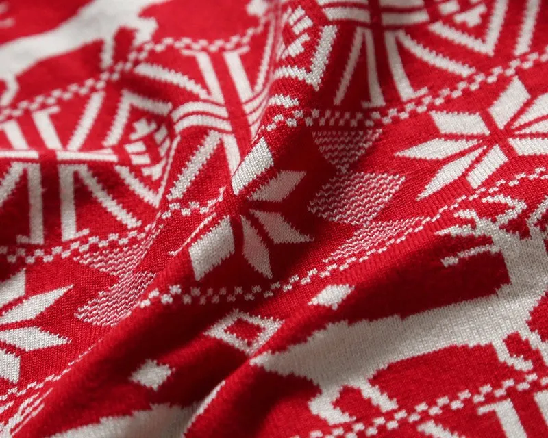 Men's O-Neck Winter Christmas Pullover