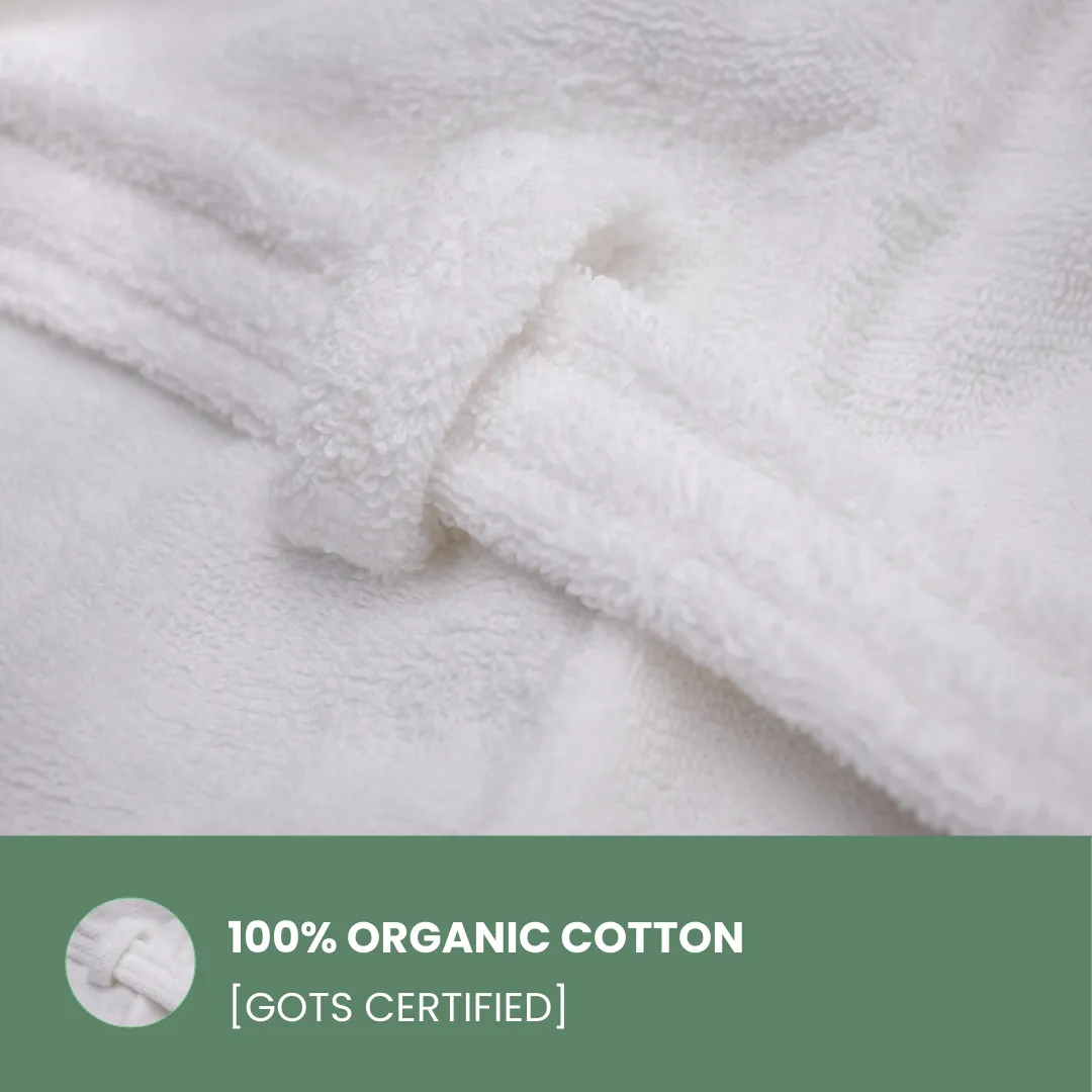 Men's Organic Cotton Terry Bathrobe [GOTS CERTIFIED]