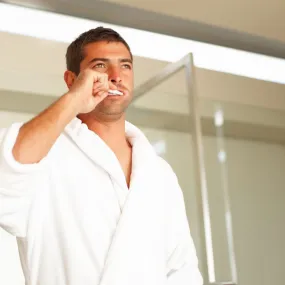 Men's Organic Cotton Terry Bathrobe [GOTS CERTIFIED]