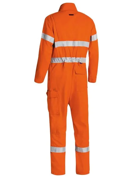 Mens Tencate Tecasafe® Plus Orange Taped FR Engineered Coverall