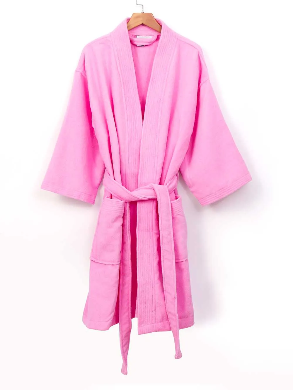 Microfiber Thigh Length Kimono Robes for Women