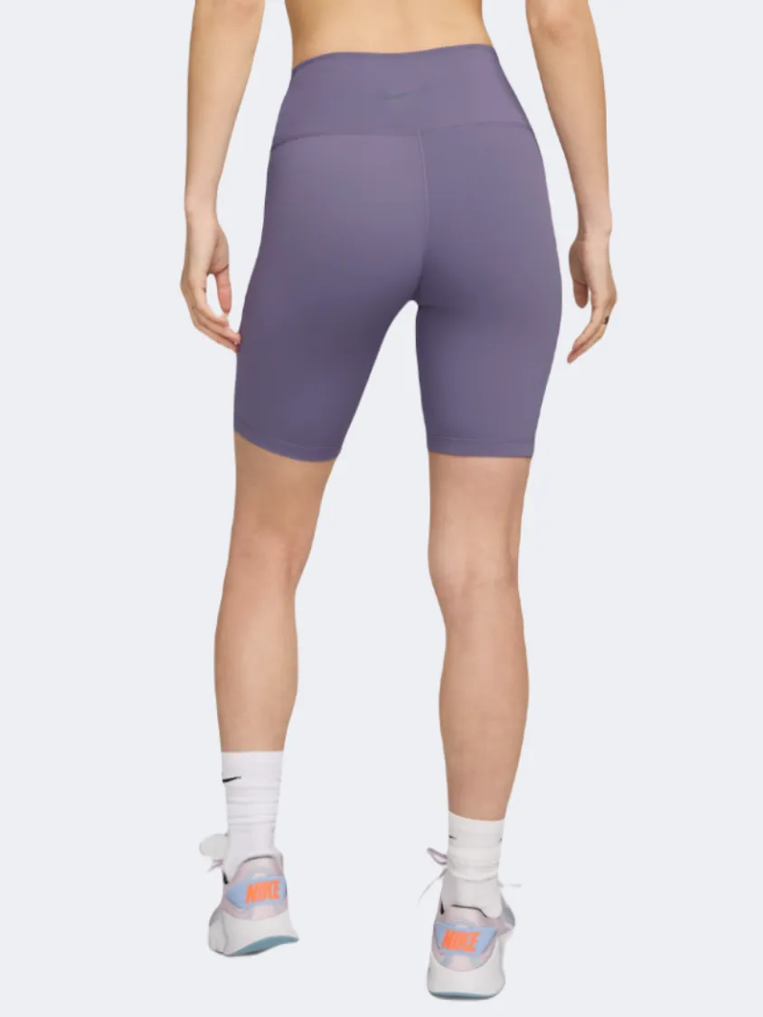 Nike Df One 8 Inch Women Training Short Purple