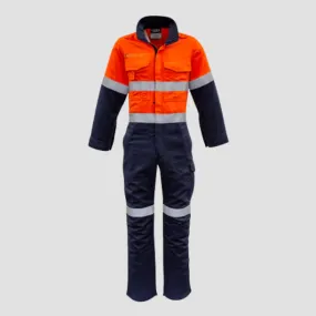 ORANGE FLAME OVERALLS
