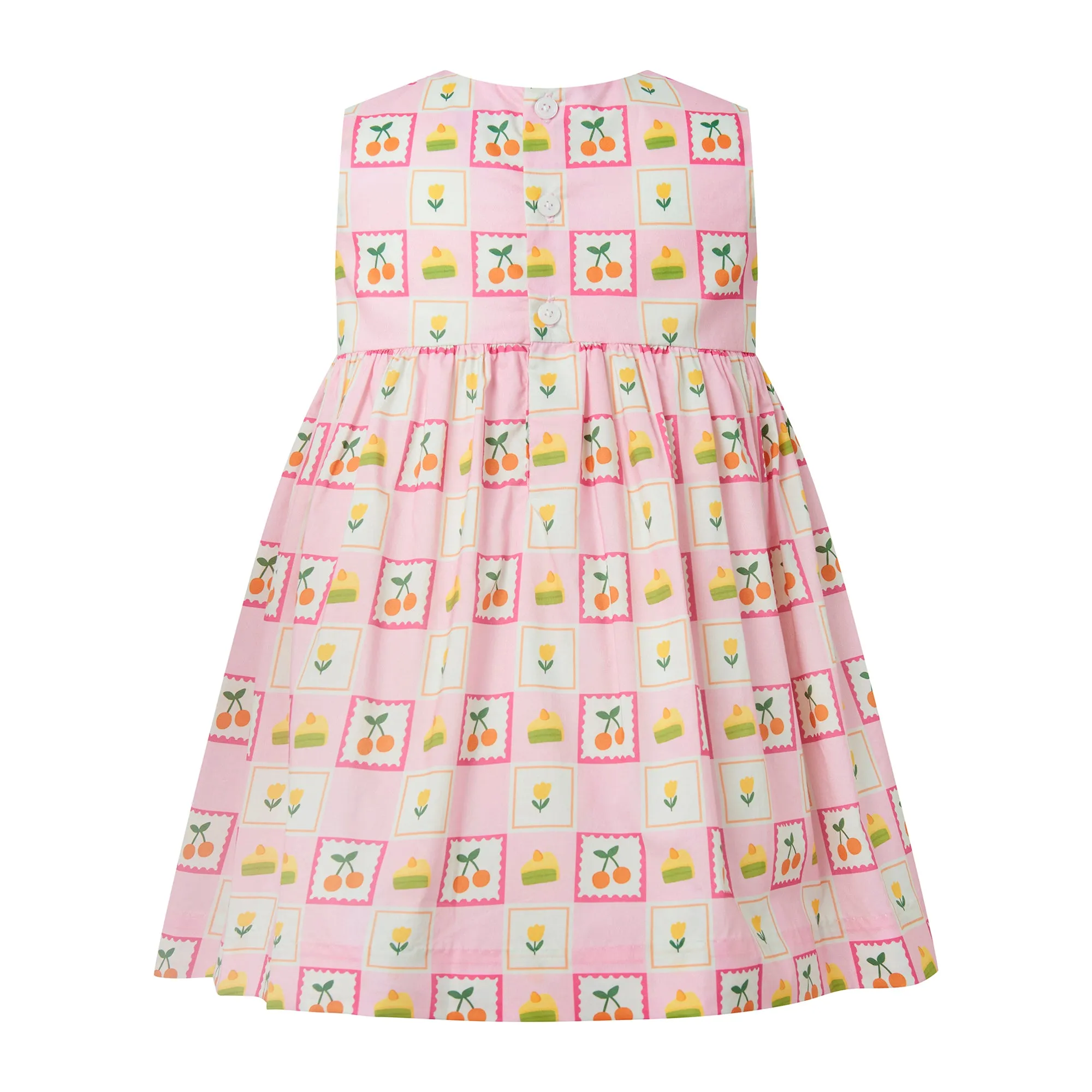 Patchwork Bow Dress