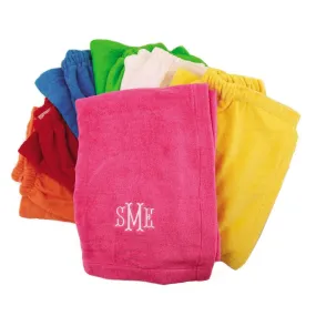 Personalized Terry Bath Spa Wrap 25"