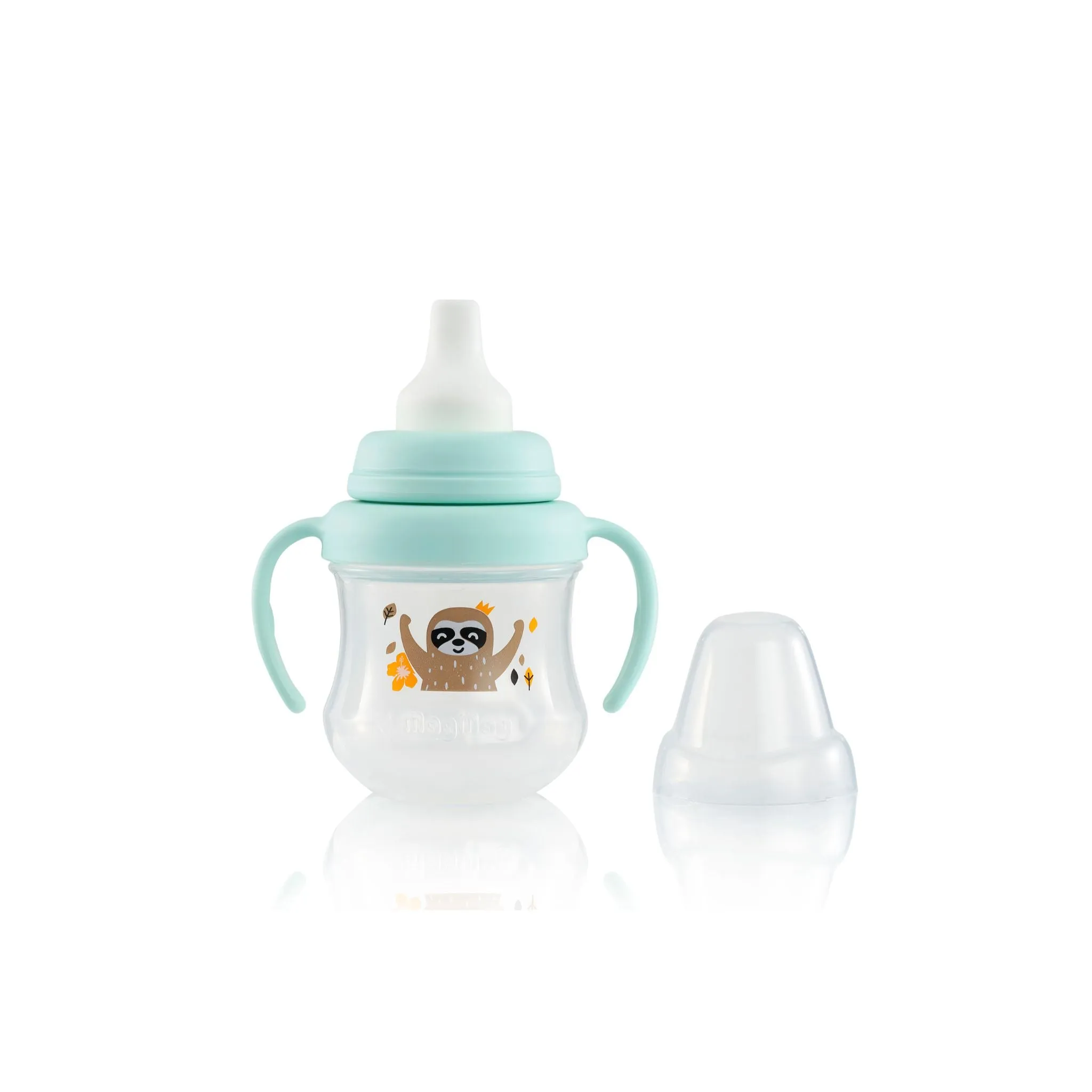 Pigeon Mag Mag Straw Cup 5  months (200ml) - New Colour - Matte Turquoise