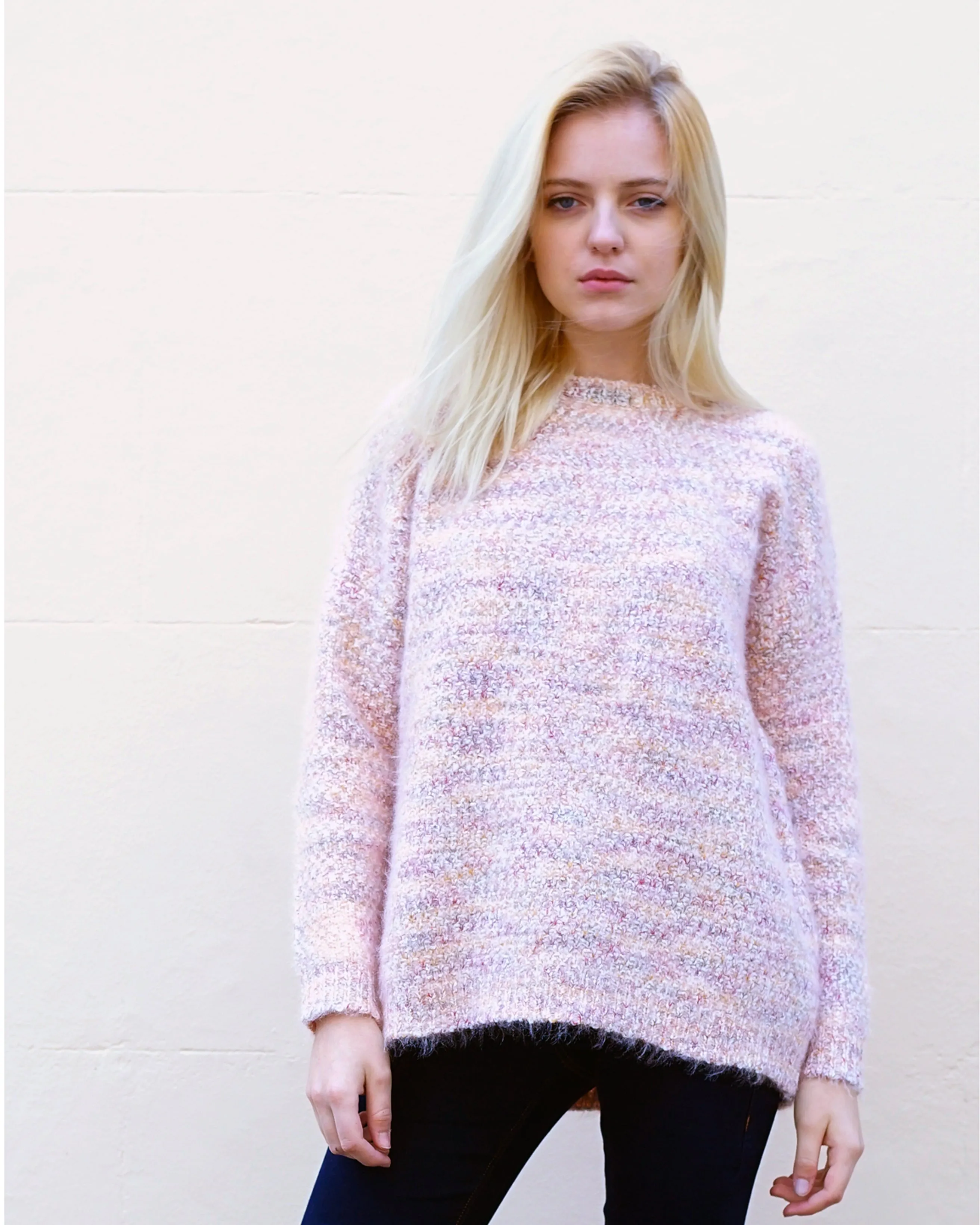 Pink Knitted Jumper Knitwear