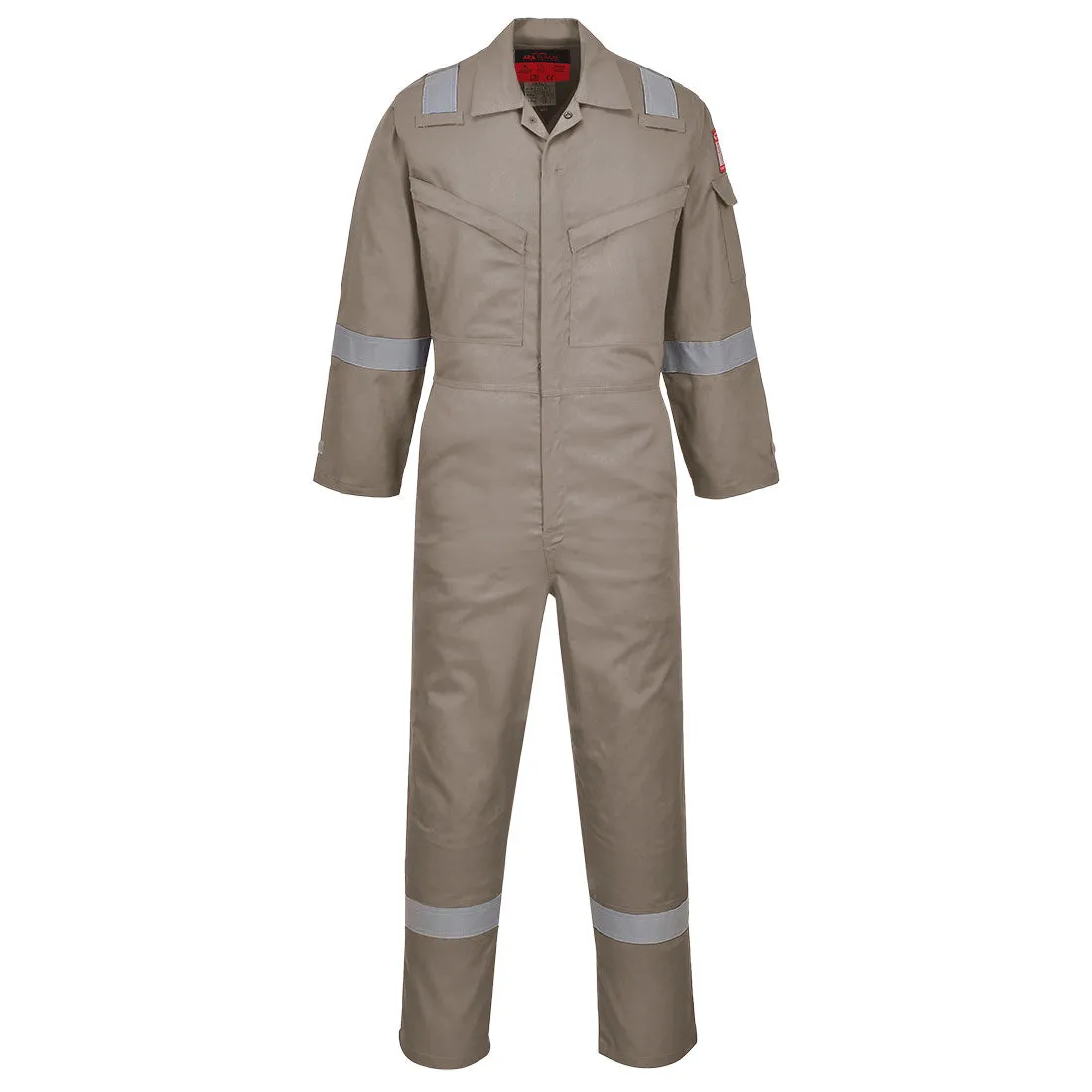 Portwest AF73 Araflame Silver Flame Retardant Coveralls