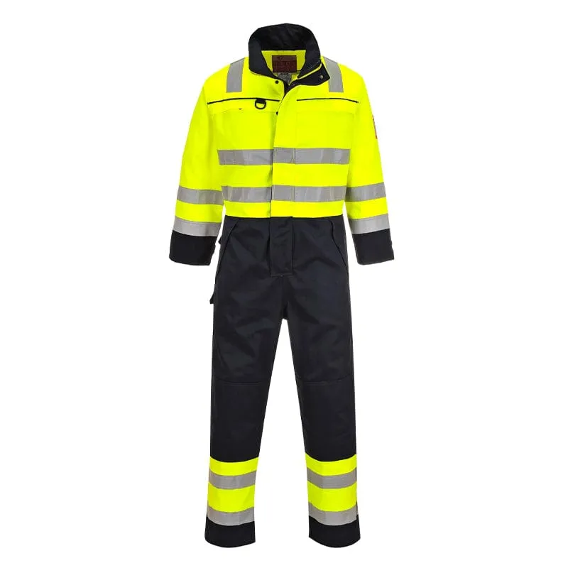 Portwest Hi-Vis Multi-Norm Coverall FR60