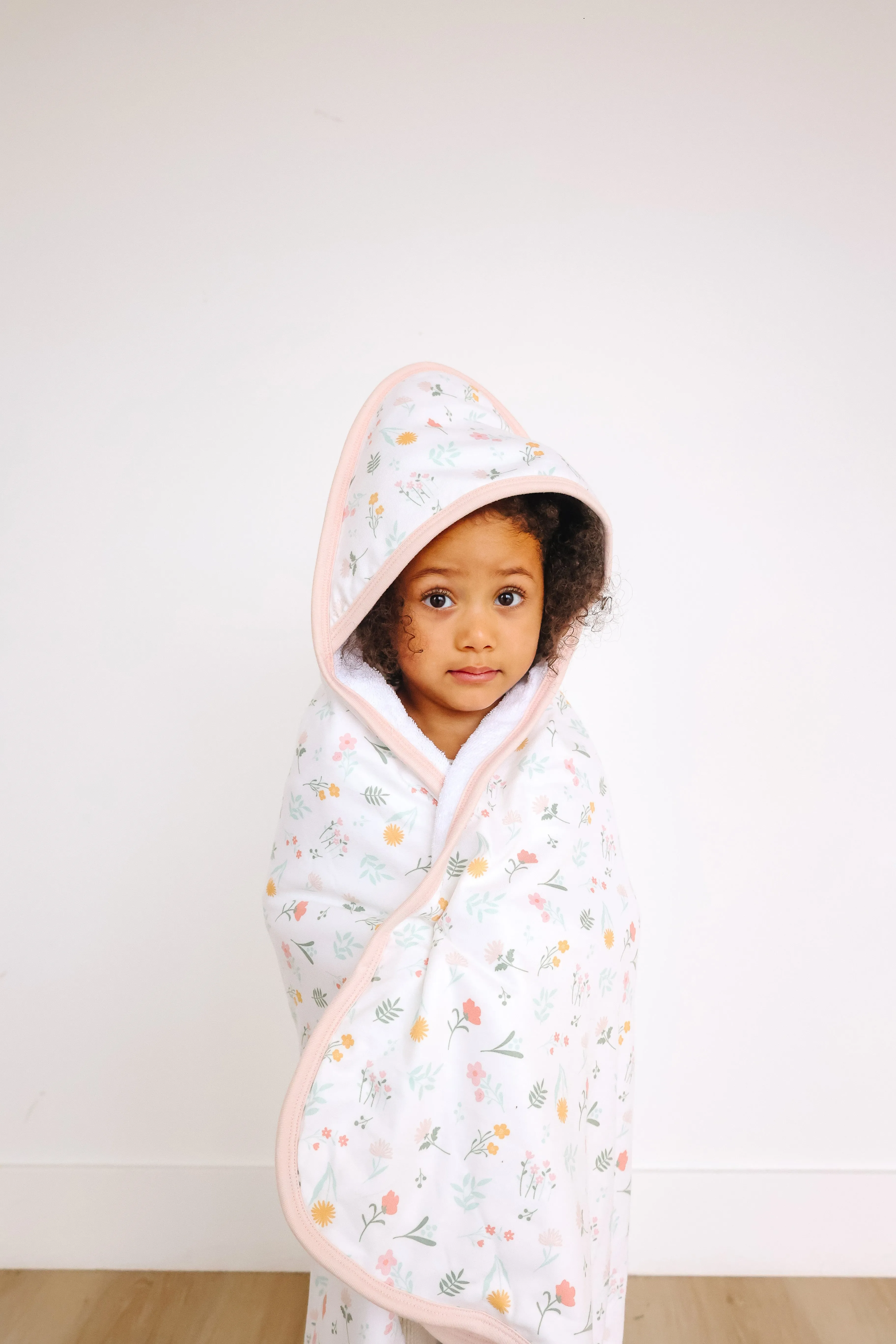 Premium Baby Knit Hooded Towel - Mabel