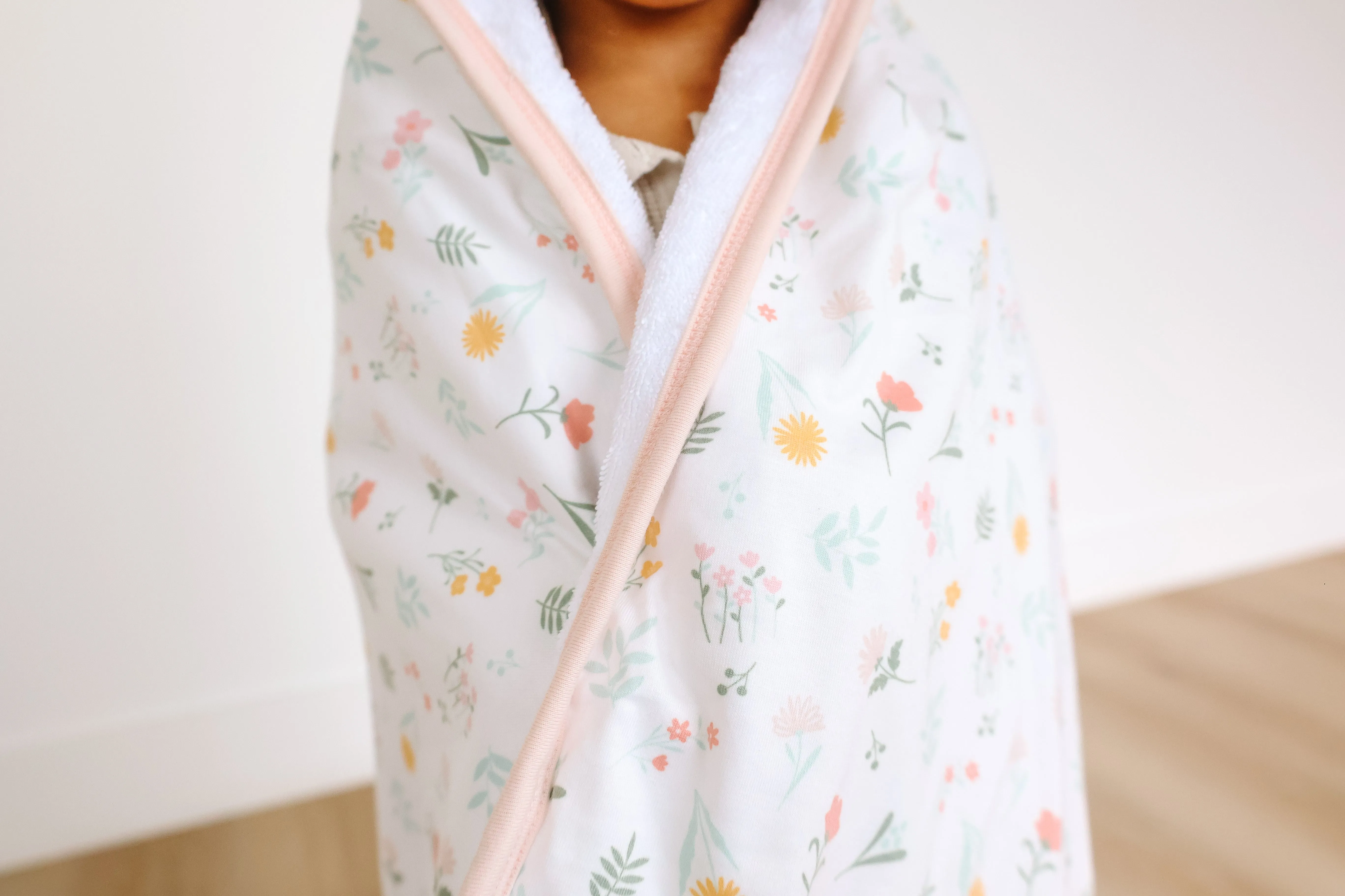 Premium Baby Knit Hooded Towel - Mabel