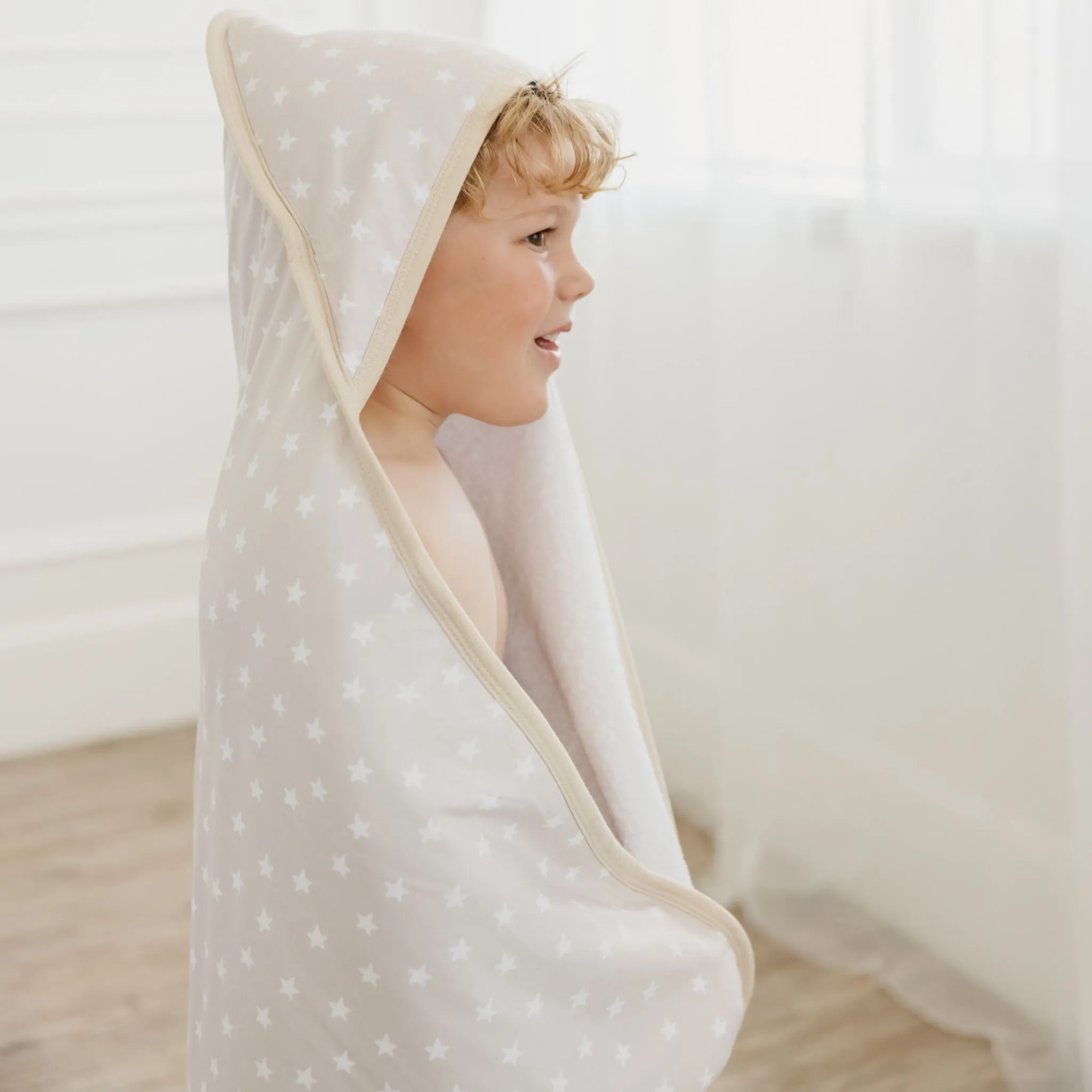 Premium Baby Knit Hooded Towel - Twinkle