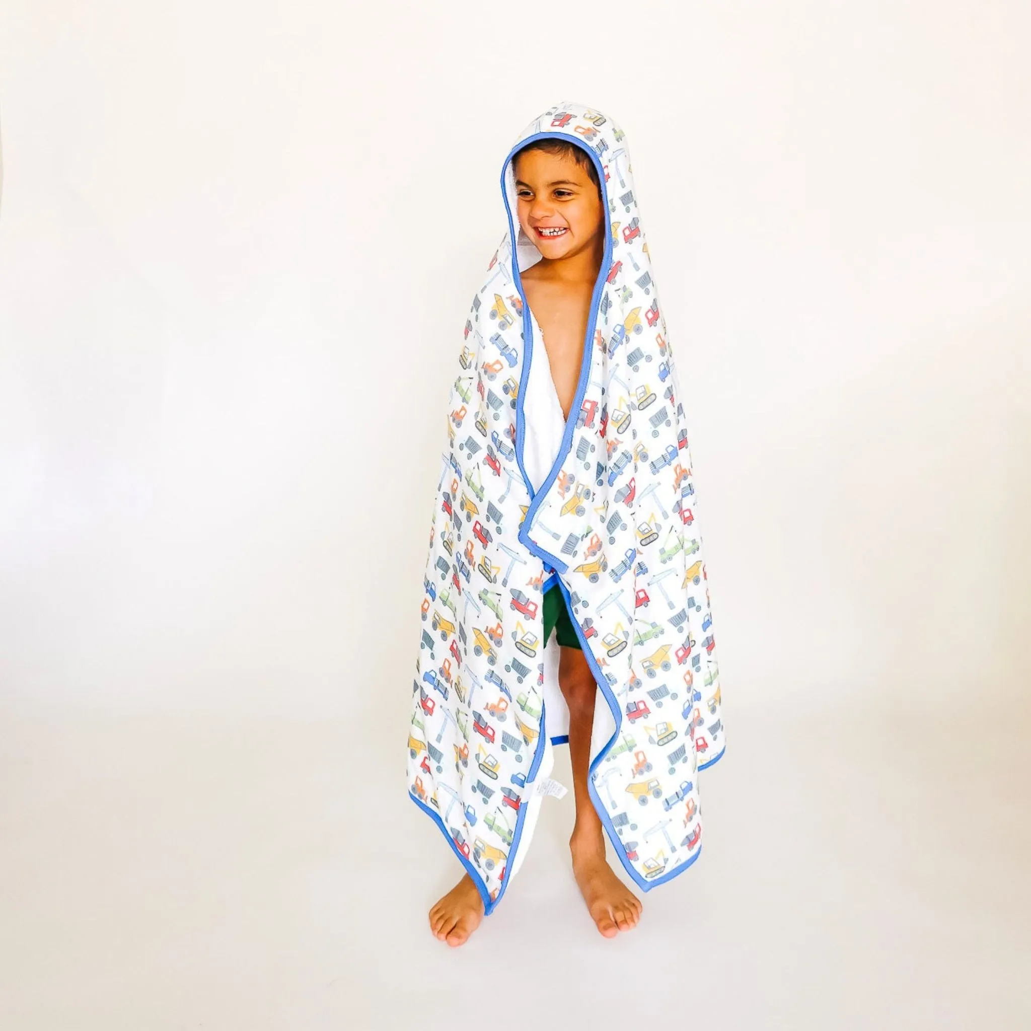 Premium Big Kid Hooded Towel - Diesel