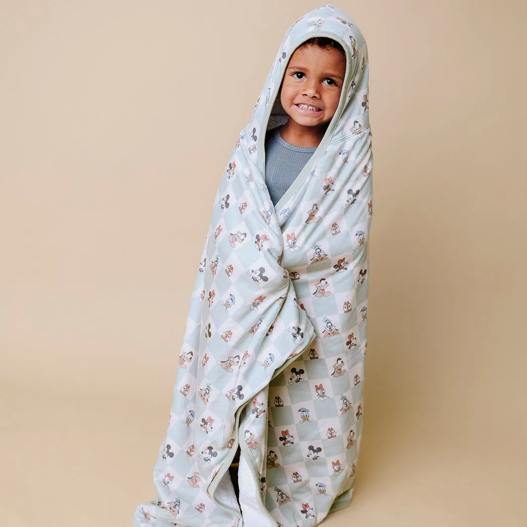 Premium Big Kid Hooded Towel - Mickey Mouse and Friends