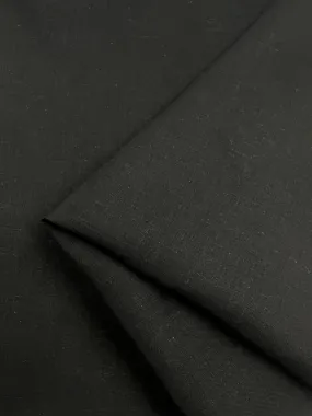 Pure Linen - Flax Black - 145cm