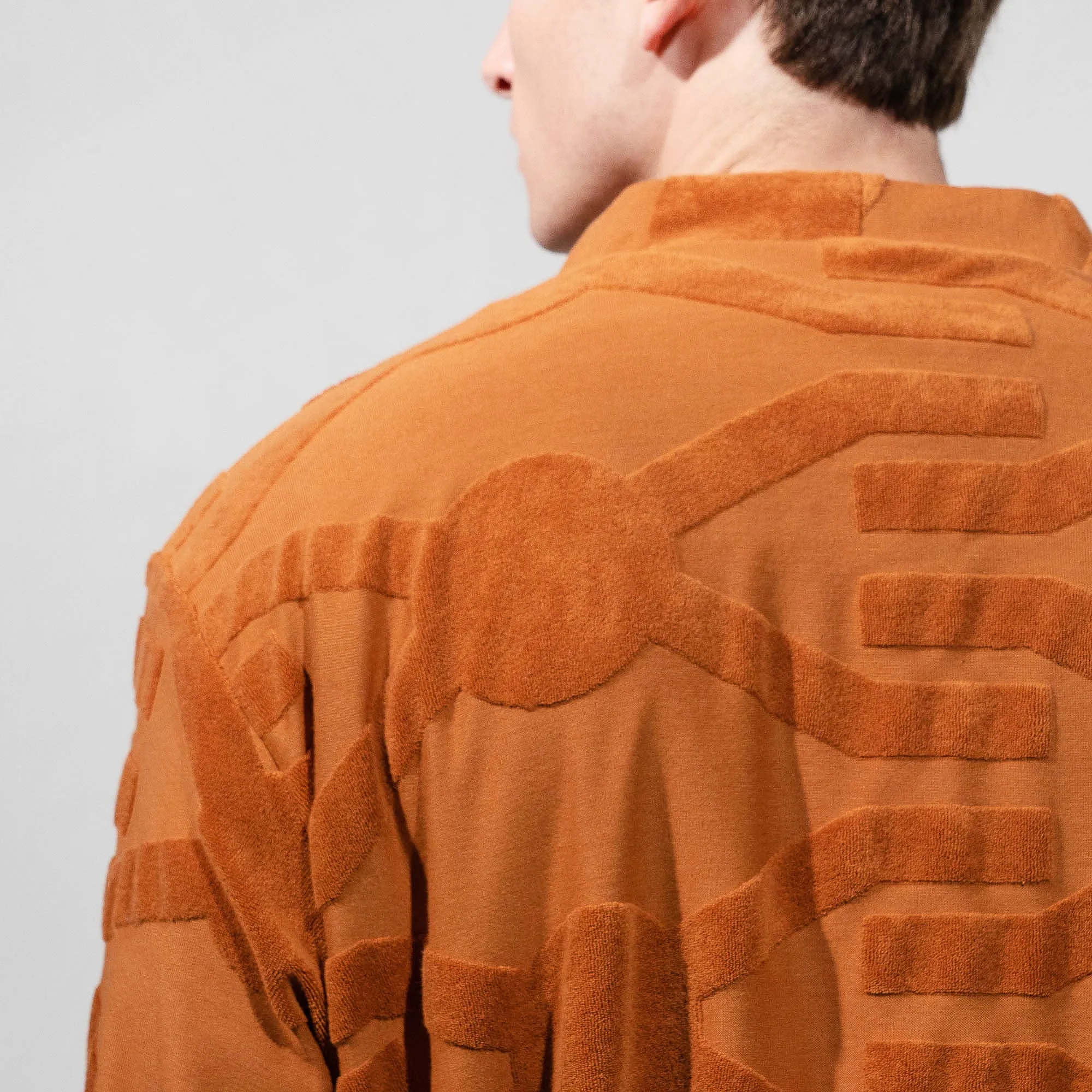 Rebel Orange Terry Cloth Robe