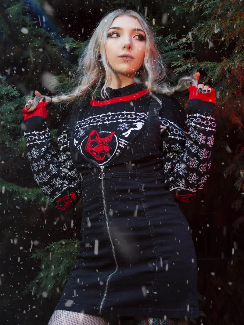 Rocking Christmas Knitted Jumper
