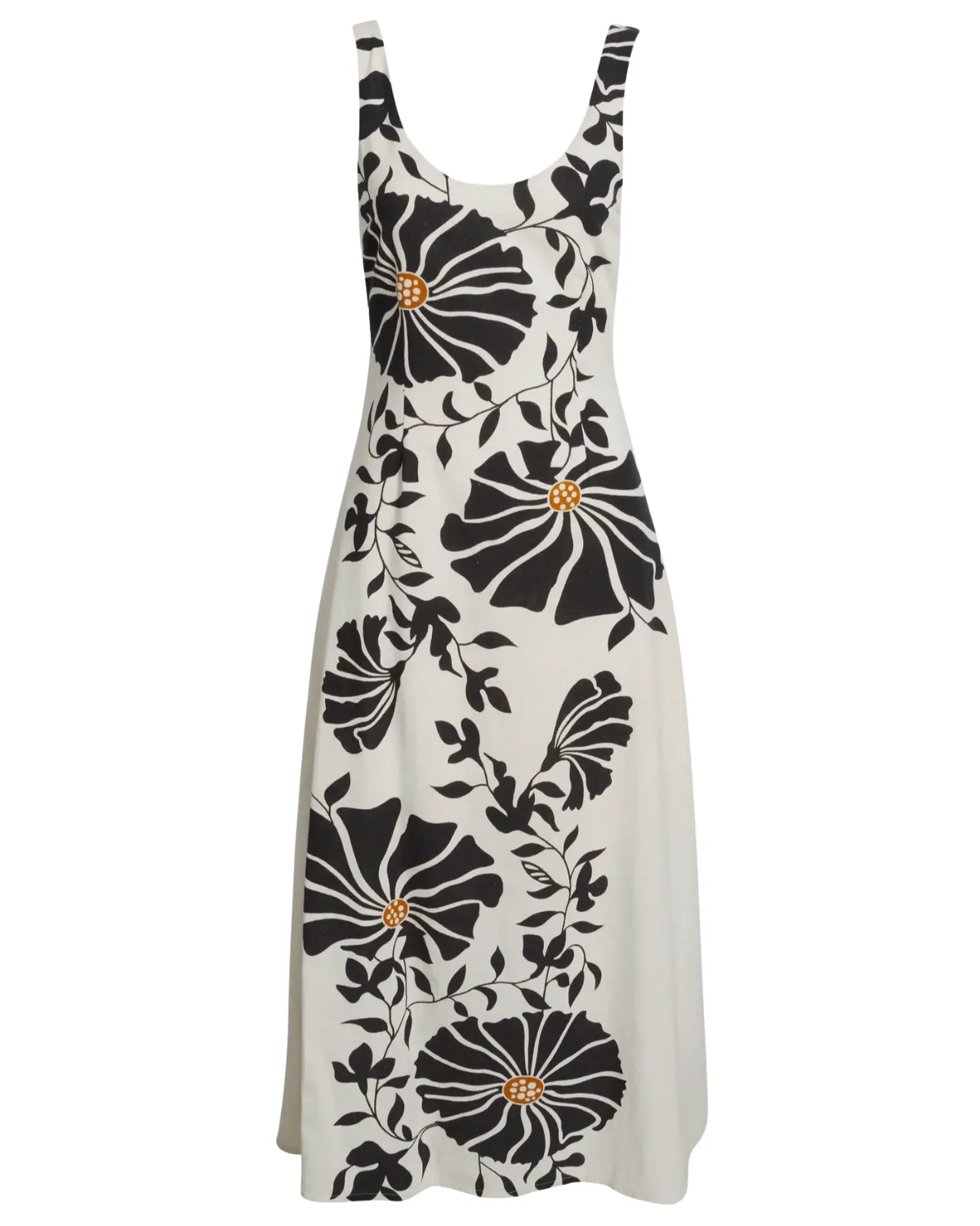 Rosalinda Ankle Dress (Atropa Print)