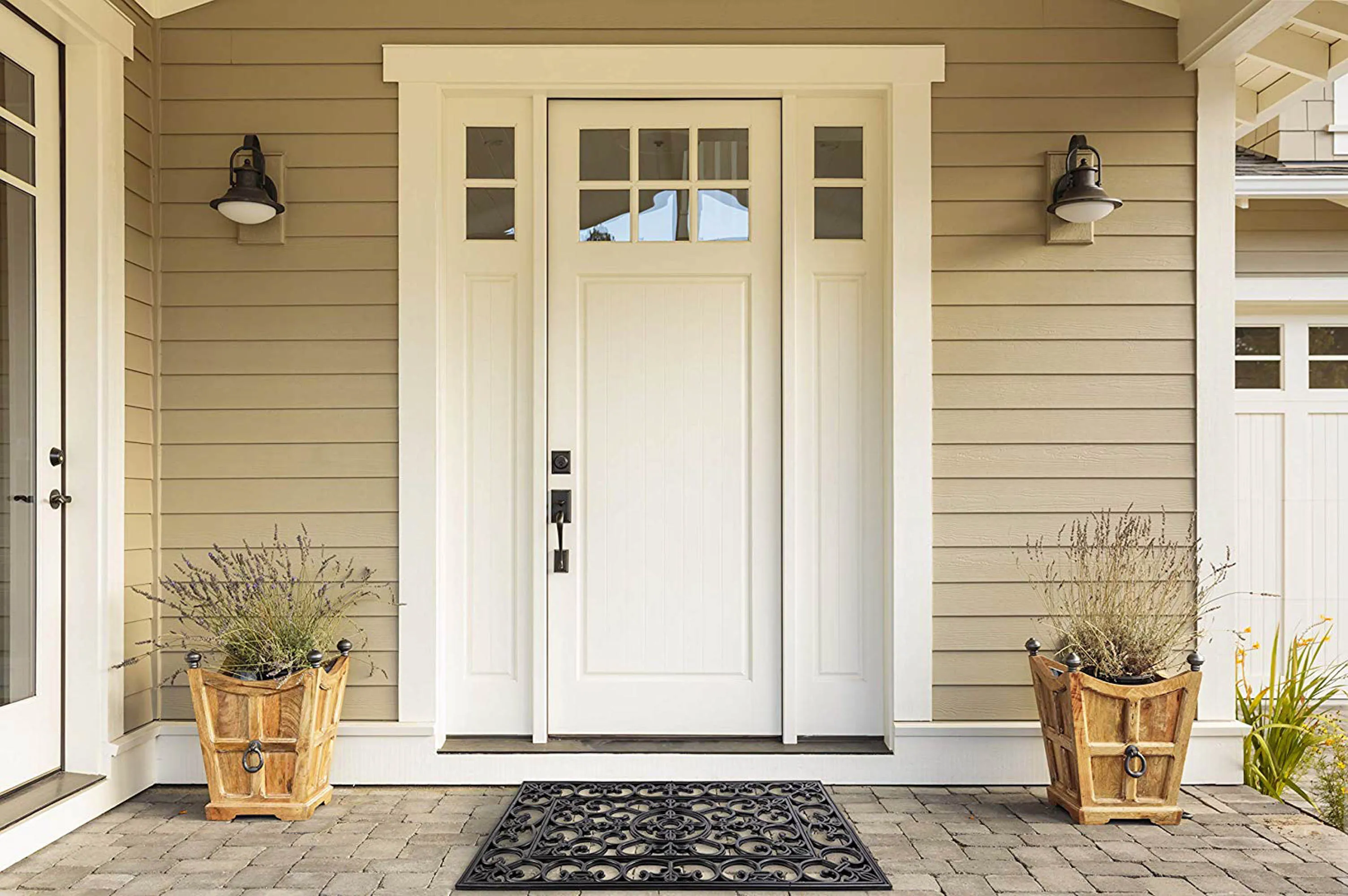 Rubber Wrought Iron Doormat