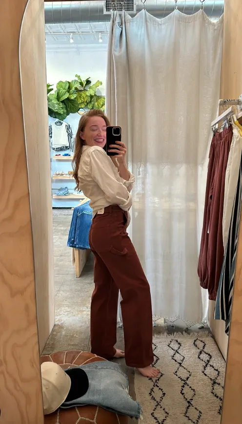 Rue Carpenter Jean I Rust
