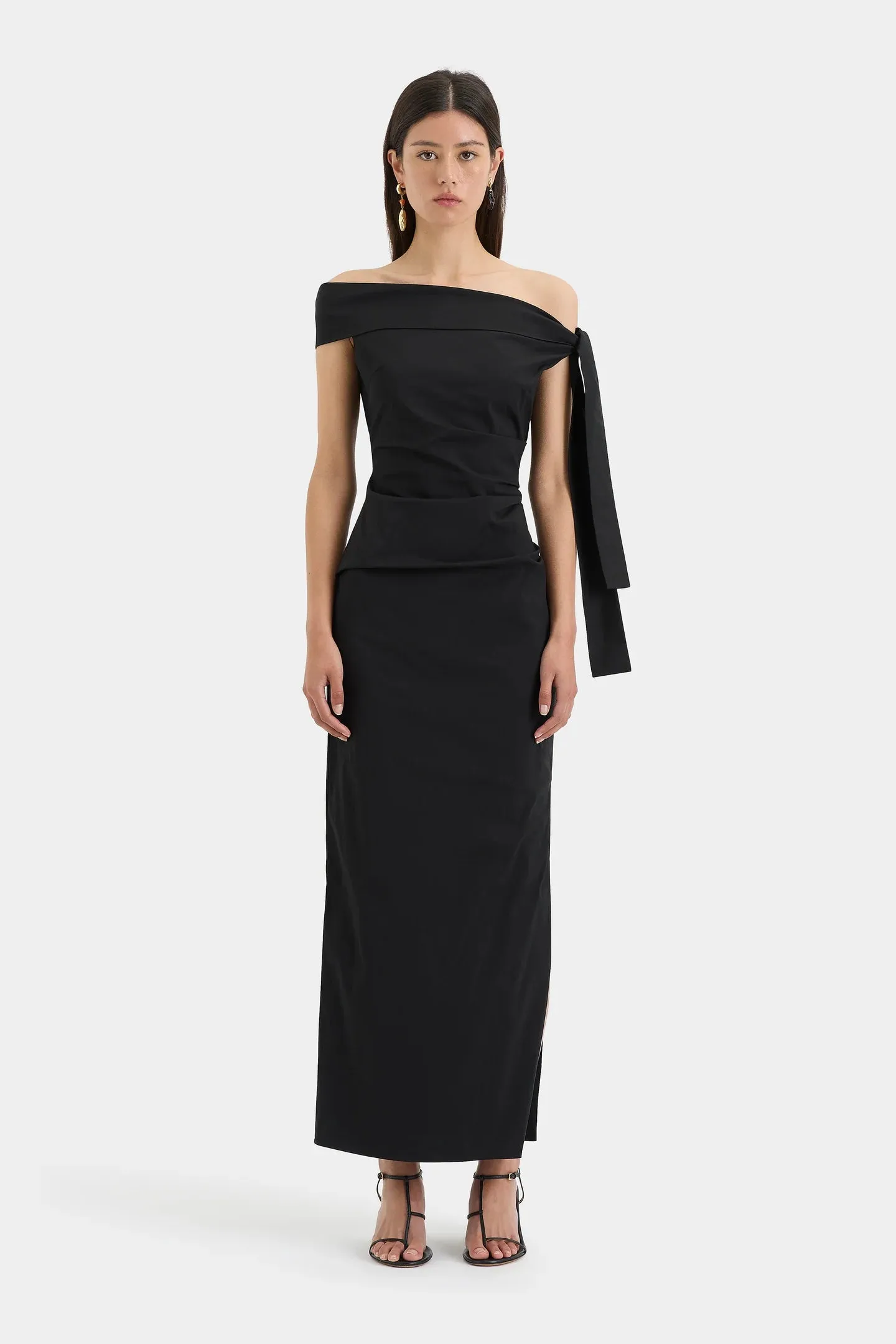 Sir Dahlia Gown in Black