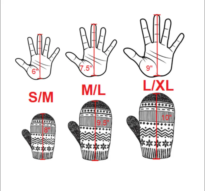 Small Adult Mittens | Garden Grove