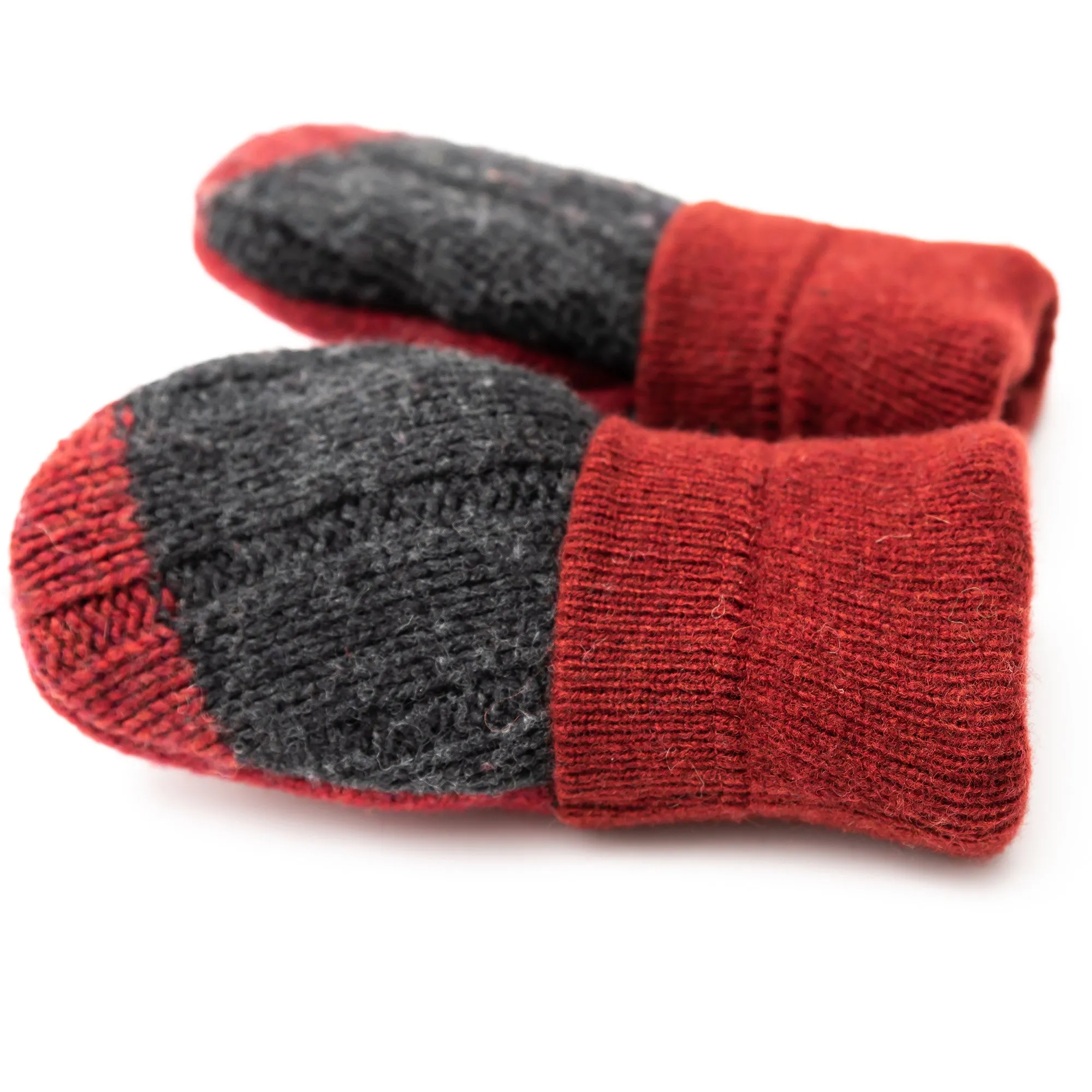 Small Kid's Wool Sweater Mittens | Fireside