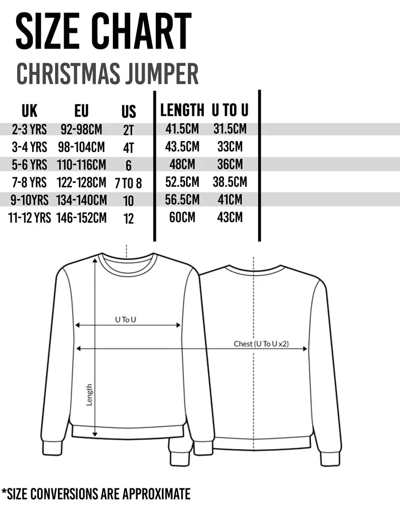 Sonic The Hedgehog Kids Knitted Christmas Jumper