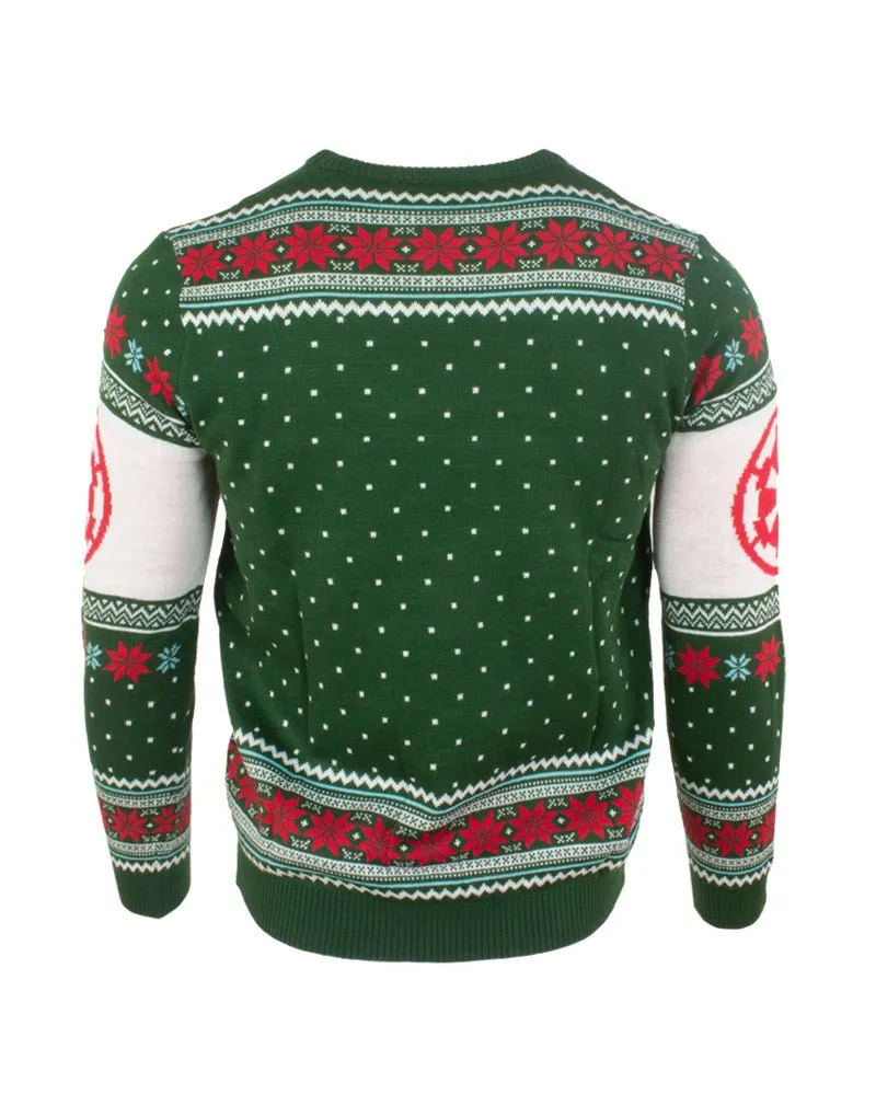 Star Wars Battle of Endor Knitted Christmas Jumper / Sweater