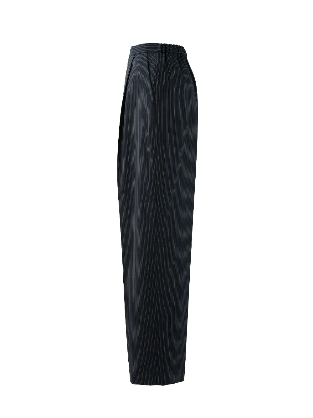 Straight - tailored Trousers (Dark Navy)