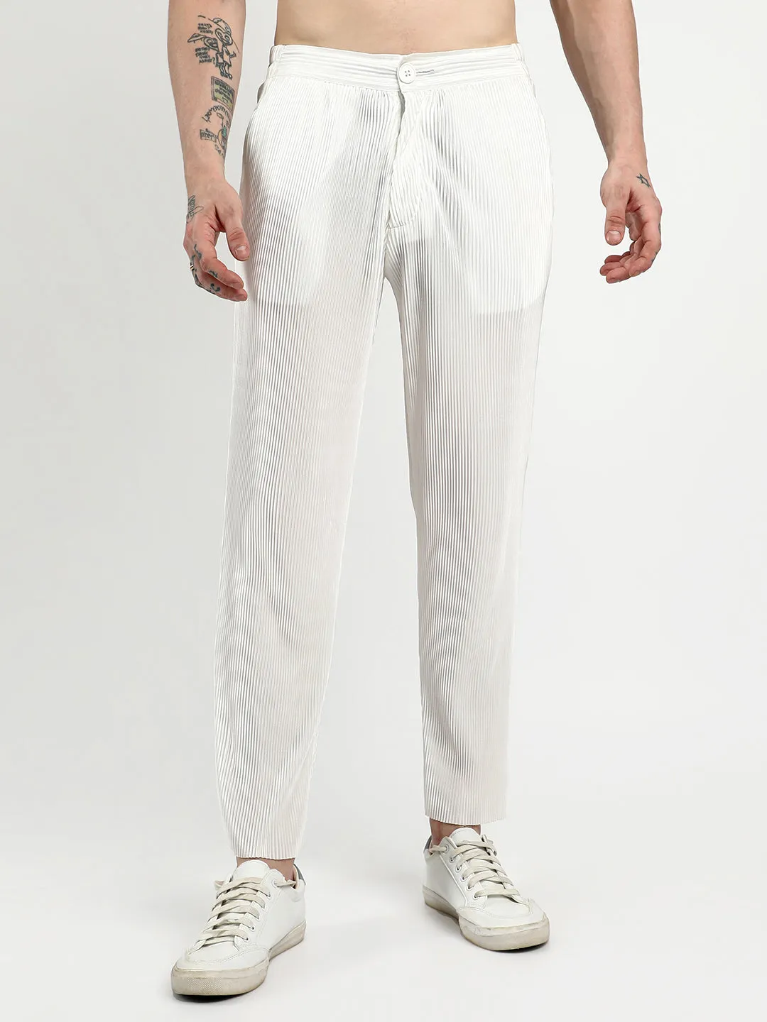 Tailored Pleated Trousers