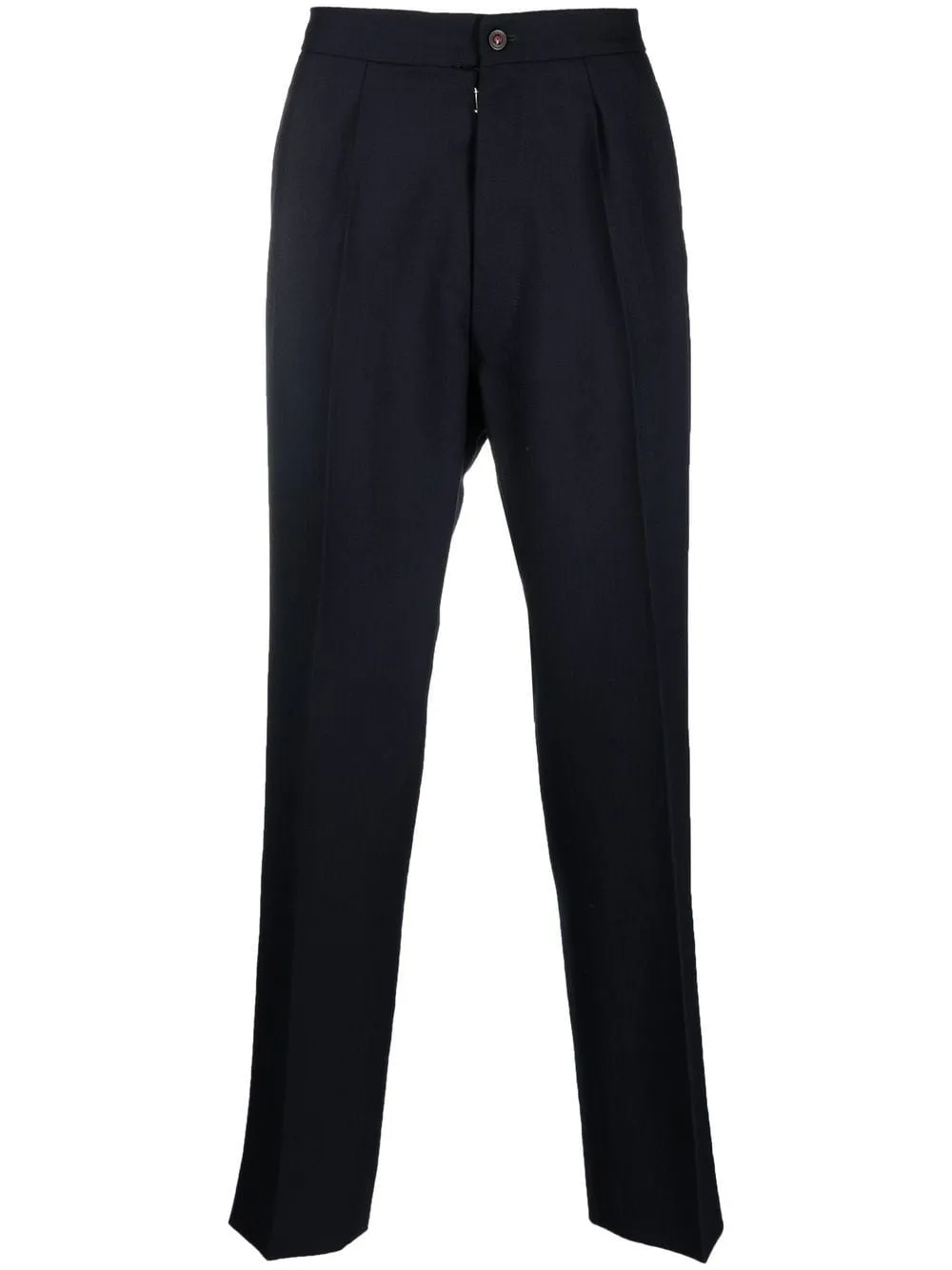 tailored wool trousers