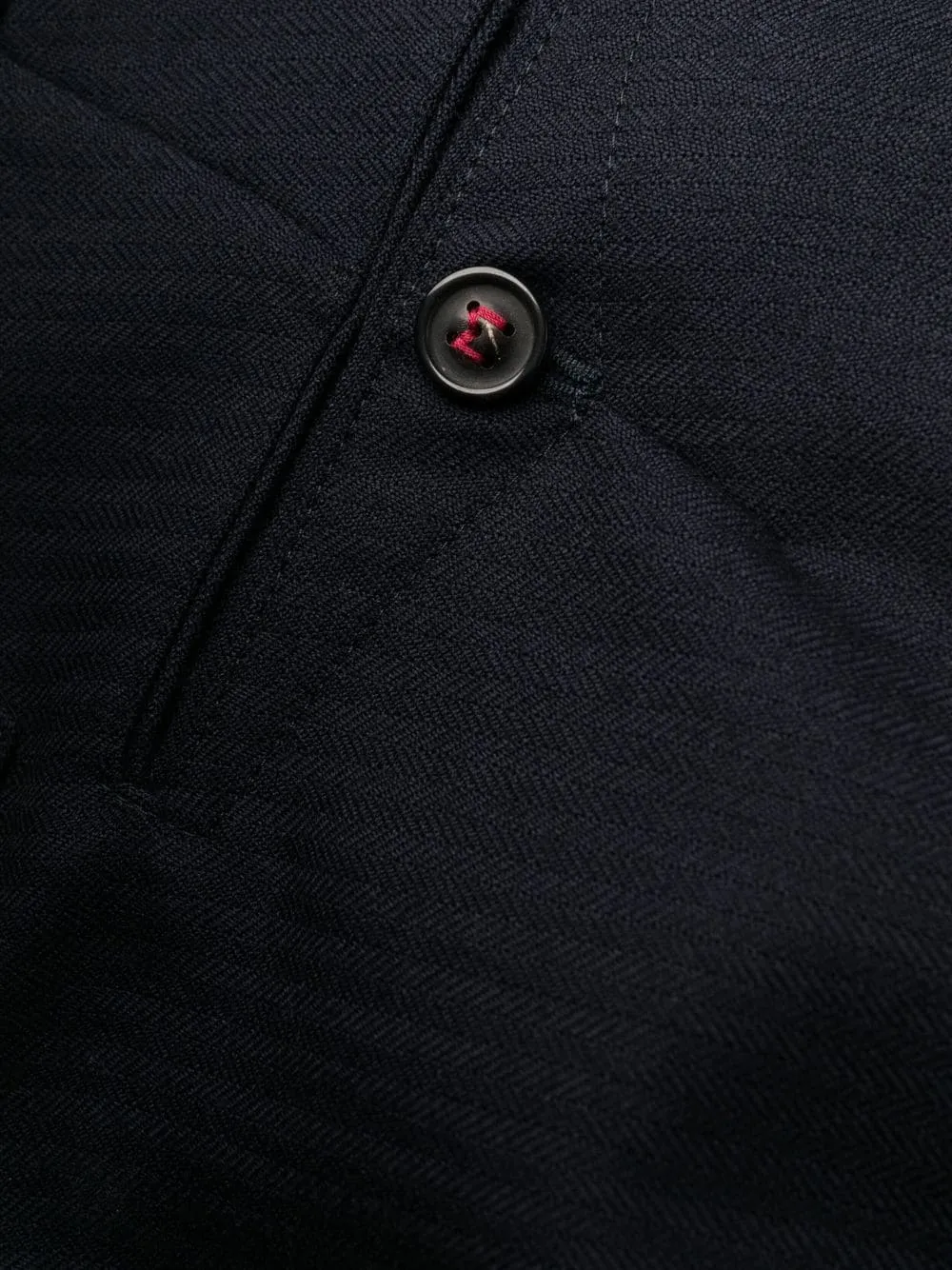 tailored wool trousers