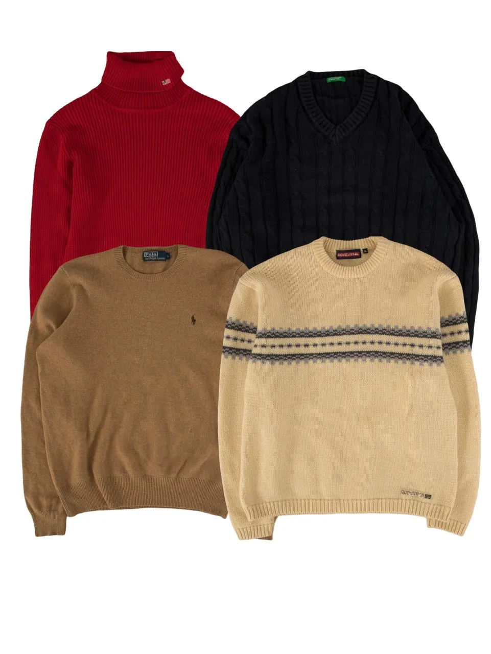 Vintage Branded Knitted Jumpers (20 pcs)