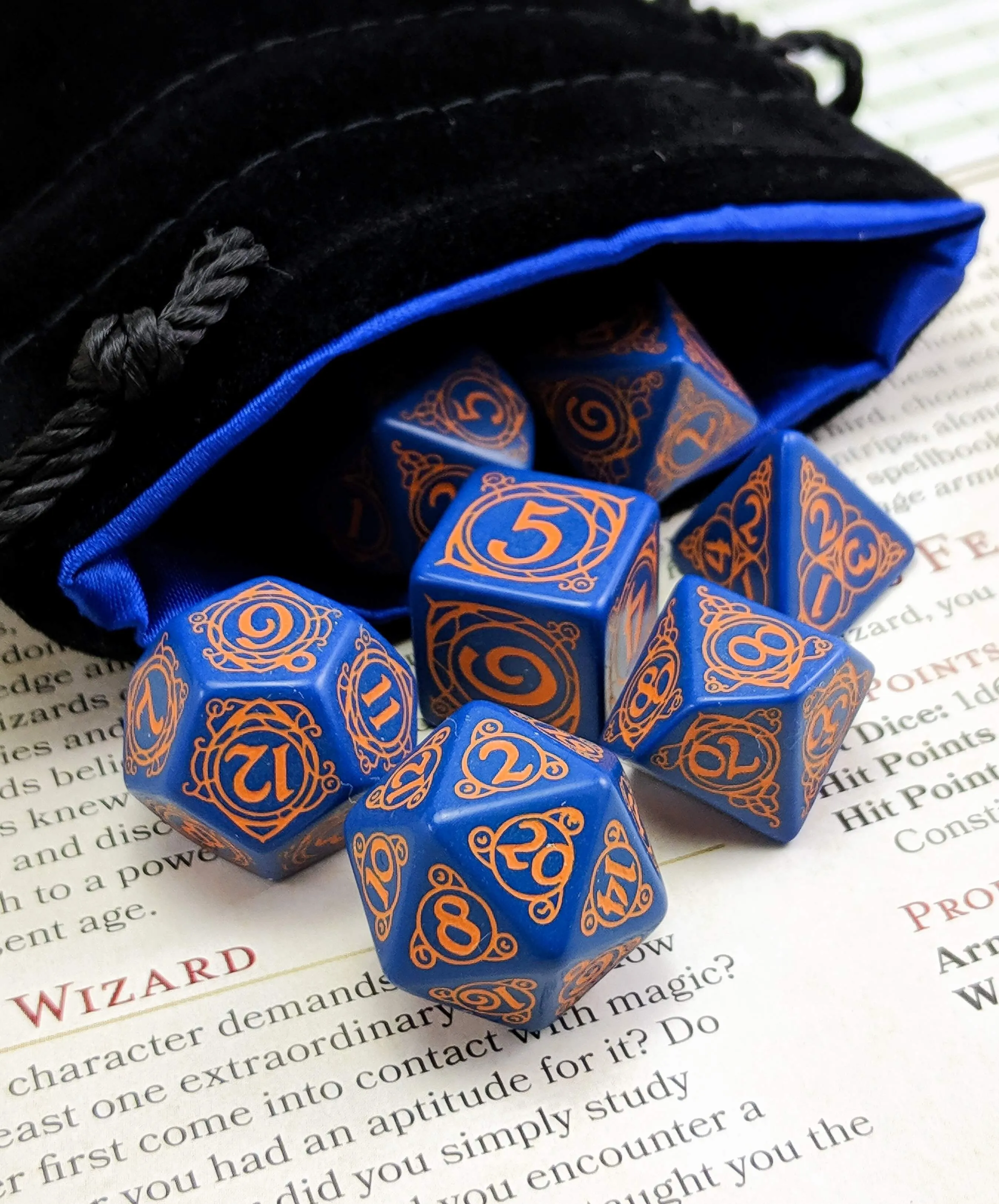 Wizard Dice | RPG Role Playing Game Dice Set