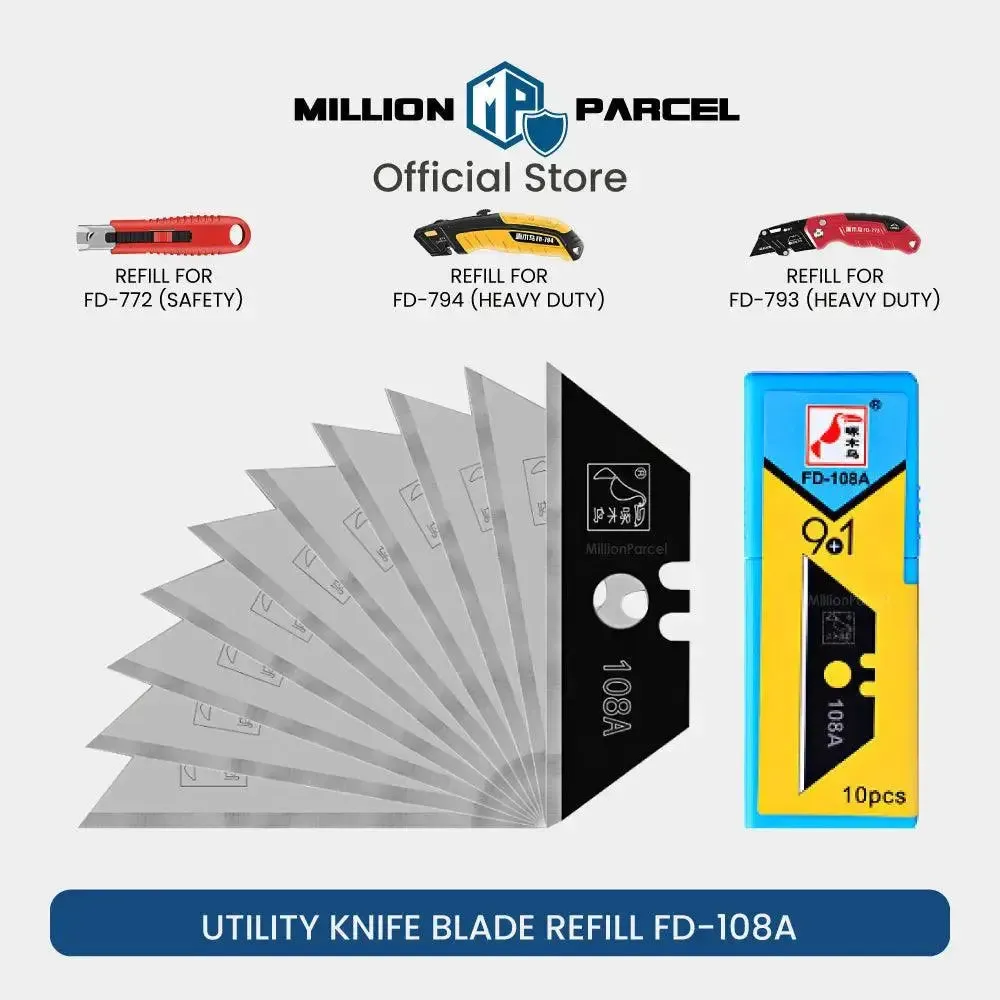 Woodpecker Utility Knife | Penknife & Refill Blades